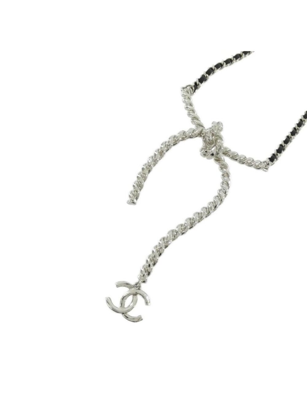 Chanel Necklace Silver